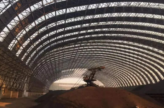 汝州概述原料场封闭技术的特点和类型